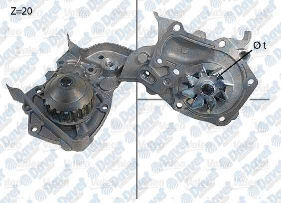 VALEO 506564 Devirdaim Renault Clio I-Ii Megane Kangoo 1.4 98-
